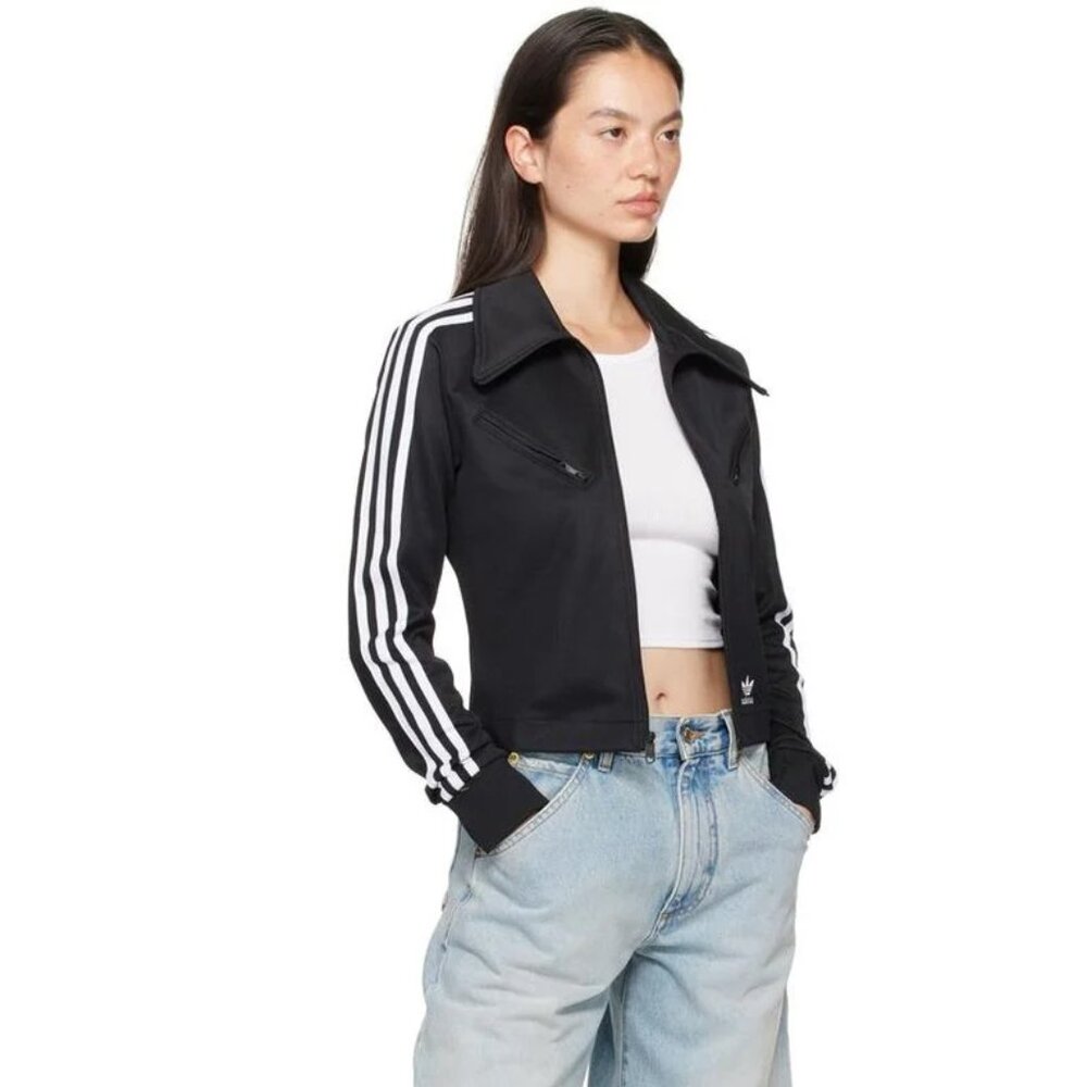 SOLD adidas Originals Black Montreal Track Top KNZ12 Sport Jacket Black sz XL